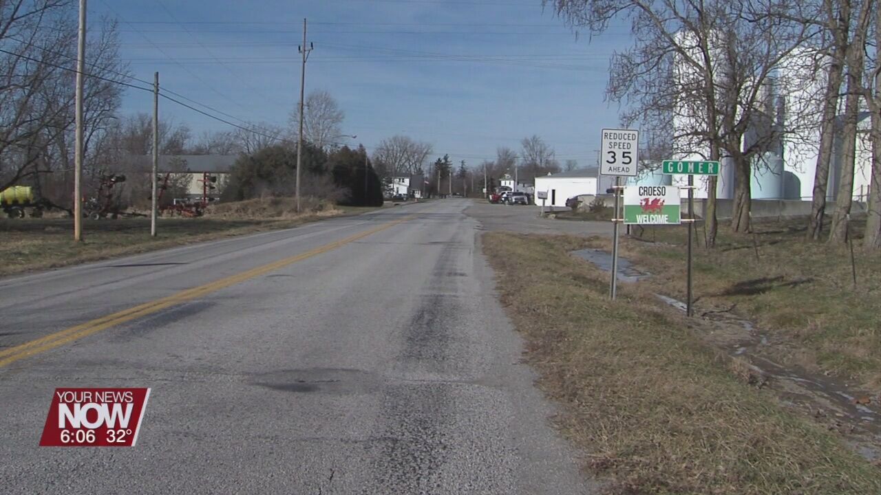 Sanitary Sewer project in Gomer moving along as needed easements are filed for project